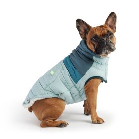 GF Pet Retro Puffer - Light Blue - 2XS (size: XS)