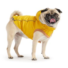 GF Pet Insulated Raincoat - Yellow (size: 4XL)